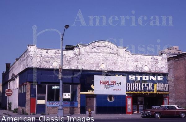 Stone Theatre (Stone Burlesque, Burlesk) - From American Classic Images (newer photo)
